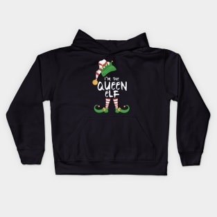 I'm The Queen Elf Kids Hoodie